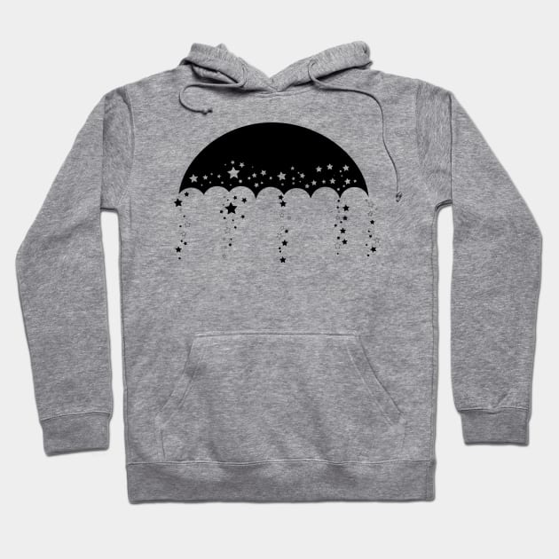 The Beauty Of The Falling Star Hoodie by Heartfeltarts